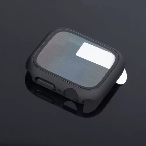 Bestsuit Classic védőtok beépített edzett üveggel - Apple Watch 7/8 (45mm) - fekete