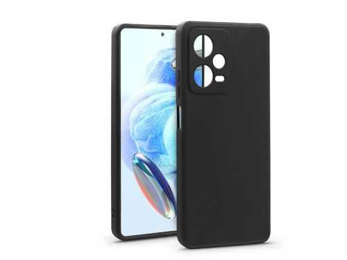 Haffner Soft szilikon tok - Xiaomi Redmi Note 12 Pro 5G/Poco X5 Pro 5G - fekete