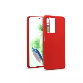   Haffner Soft szilikon tok - Xiaomi Redmi Note 12 5G/Poco X5 5G - piros