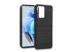 Haffner Carbon szilikon tok - Xiaomi Redmi Note 12 Pro 5G/Poco X5 Pro 5G - fekete