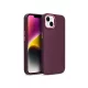 Haffner Frame szilikon tok - Xiaomi Redmi Note 12 5G/Poco X5 5G - bíbor