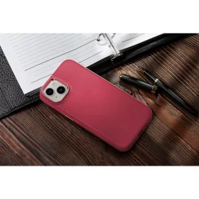   Haffner Frame szilikon tok - Xiaomi Redmi Note 12 5G/Poco X5 5G - magenta