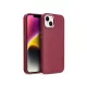 Haffner Frame szilikon tok - Xiaomi Redmi Note 12 Pro 5G/Poco X5 Pro 5G - magenta