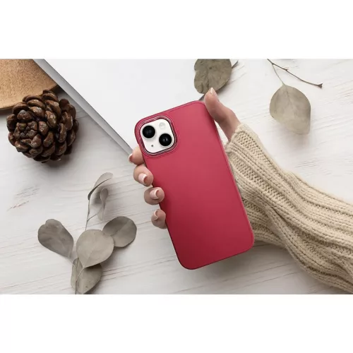 Haffner Frame szilikon tok - Xiaomi Redmi Note 12 Pro 5G/Poco X5 Pro 5G - magenta