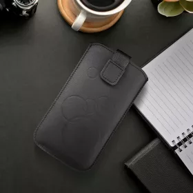   Haffner DOEM univerzális kihúzható telefontok - Apple iPhone 13/13 Pro - fekete