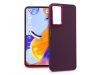 Haffner Frame szilikon tok - Xiaomi Redmi Note 11 Pro/Redmi Note 11 Pro 5G - bíbor