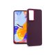 Haffner Frame szilikon tok - Xiaomi Redmi Note 11 Pro/Redmi Note 11 Pro 5G - bíbor