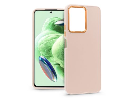 Haffner Frame szilikon tok - Xiaomi Redmi Note 12 5G/Poco X5 5G - pink