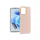 Haffner Frame szilikon tok - Xiaomi Redmi Note 12 Pro 5G/Poco X5 Pro 5G - pink