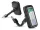 Haffner por- és cseppálló telefontartó kerékpárra/motorkerékpárra - 6.4-8" méret - fekete