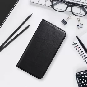   Haffner Smart Magneto Book Flip oldalra nyíló tok - Xiaomi Redmi Note 12 Pro+ 5G - fekete