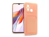 Haffner Card Case kártyatartós szilikon tok - Xiaomi Redmi 12C - pink