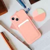 Haffner Card Case kártyatartós szilikon tok - Xiaomi Redmi 12C - pink