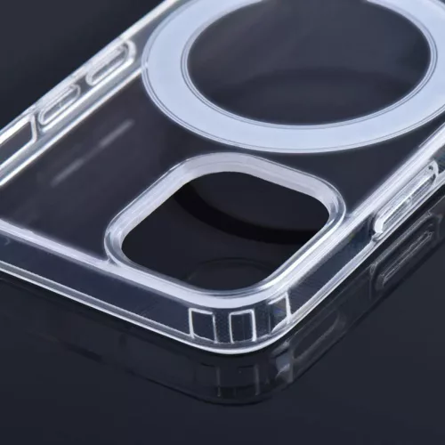 Haffner Clear Mag Cover szilikon tok - Apple iPhone 13 Pro Max - átlátszó