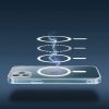 Haffner Clear Mag Cover szilikon tok - Apple iPhone 14 Pro - átlátszó