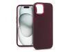 Haffner Frame szilikon tok - Apple iPhone 15 - bíbor