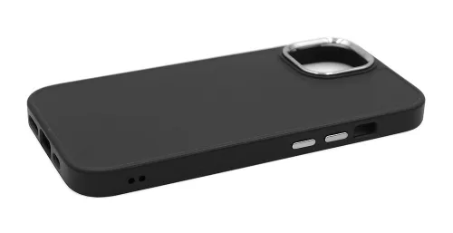 Haffner Frame szilikon tok - Apple iPhone 15 Plus - fekete