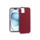 Haffner Frame szilikon tok - Apple iPhone 15 Plus - magenta