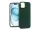 Haffner Frame szilikon tok - Apple iPhone 15 Plus - zöld
