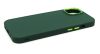 Haffner Frame szilikon tok - Apple iPhone 15 Plus - zöld