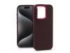 Haffner Frame szilikon tok - Apple iPhone 15 Pro - bíbor