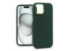 Haffner Frame szilikon tok - Apple iPhone 15 - zöld