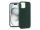 Haffner Frame szilikon tok - Apple iPhone 15 - zöld