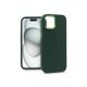 Haffner Frame szilikon tok - Apple iPhone 15 - zöld