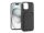 Haffner Card Case kártyatartós szilikon tok - Apple iPhone 15 Plus - fekete