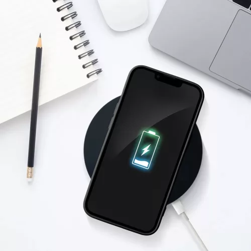 Haffner Card Case kártyatartós szilikon tok - Apple iPhone 15 Pro - fekete