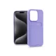 Haffner Card Case kártyatartós szilikon tok - Apple iPhone 15 Pro - lila