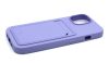 Haffner Card Case kártyatartós szilikon tok - Apple iPhone 15 Pro - lila