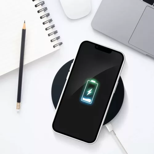 Haffner Card Case kártyatartós szilikon tok - Apple iPhone 15 Pro Max - fehér