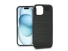 Haffner Carbon szilikon tok - Apple iPhone 15 - fekete