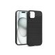 Haffner Carbon szilikon tok - Apple iPhone 15 Plus - fekete
