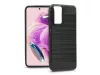 Haffner Carbon szilikon tok - Xiaomi Redmi Note 12S - fekete
