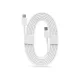 Samsung EP-DW767JWE gyári Type-C/Type-C adat- és töltőkábel 1,8m - 3A - fehér - OEM