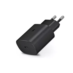   Samsung EP-TA800EBE gyári USB hálózati gyorstöltő adapter 25W PD Type-C - fekete - OEM