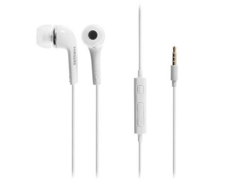Samsung EHS64AVFBE gyári sztereó fülhallgató 3,5mm jack - fehér - ECO