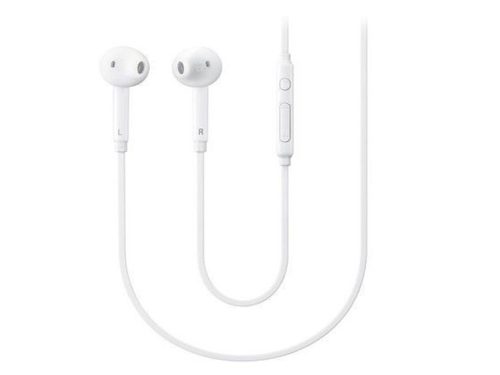 Samsung EO-EG920BW gyári sztereó fülhallgató 3,5mm jack - fehér - ECO