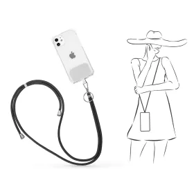 Setty ST1-1 univerzális telefontartó nyakpánt - fekete