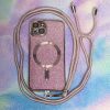 Setty univerzális telefontartó nyakpánt - Setty ST1-15 - rose gold