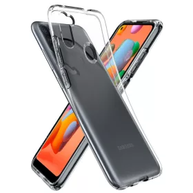   Spigen Liquid Crystal ütésálló tok - Samsung A115F Galaxy A11 - átlátszó