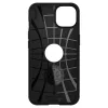 Spigen Rugged Armor ütésálló tok - Apple iPhone 13 - fekete