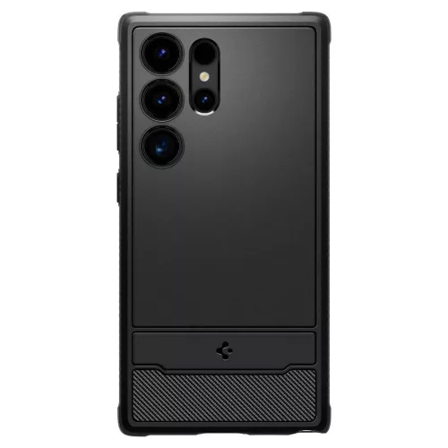 Spigen Rugged Armor ütésálló tok - Samsung SM-S928 Galaxy S24 Ultra - fekete