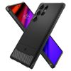 Spigen Rugged Armor ütésálló tok - Samsung SM-S928 Galaxy S24 Ultra - fekete