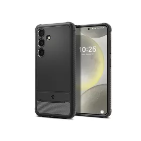   Spigen Rugged Armor ütésálló tok - Samsung SM-S921 Galaxy S24 - fekete