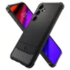 Spigen Rugged Armor ütésálló tok - Samsung SM-S921 Galaxy S24 - fekete