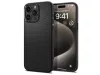 Spigen Liquid Air ütésálló tok - Apple iPhone 15 Pro Max - fekete