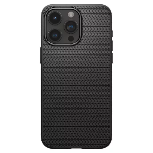 Spigen Liquid Air ütésálló tok - Apple iPhone 15 Pro Max - fekete